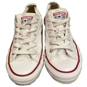 Converse White Chuck Taylor White Ox Low Top Sneakers Unisex M4 W6 EU 36.5 M7652